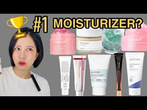 I Tested 16 Viral K-Beauty Moisturizers to Find the #1 Winner (2026 Ranking) 🏆